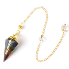 Orgonite amulet, pendulum energy generator 7 chakras 1 piece Orgonite amulet, pendulum energy generator 7 chakras 1 piece