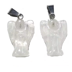 Quartz Angel guardian pendant natural stone hand cut 2 - 2,2 cm, the most perfect healer Quartz Angel guardian pendant natural stone hand cut 2 - 2,2 cm, the most perfect healer