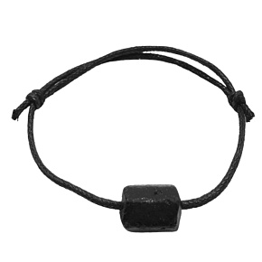 Tourmaline bracelet natural stone pendant, approx. 15 - 22 mm, guardian of good mood