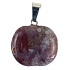 Amethyst Apple of Knowledge pendant natural stone 1,5 cm, stone of kings and bishops
