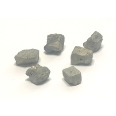 Pyrite iron stone 10 - 14 mm 1 piece, master of self-confidence and abundance