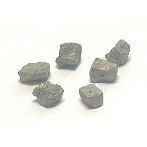 Pyrite iron stone 10 - 14 mm 1 piece, master of self-confidence and abundance