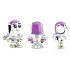 Charm Sterling silver 925 Disney Pixar Buzz Lightyear, bead on bracelet movie