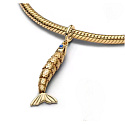 Goldfish Charm with Blue Eye Bracelet Pendant – a Symbol of Luck, Abundance, and Perseverance
