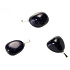 Goldstone blue Avanturine Tumbler pendant 2,2 - 3 cm, 1 piece, stone of ambition