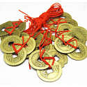 3 Chinese FengShui coins for wealth, luck, success