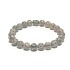Agate Tibetan striped bracelet elastic natural stone, ball 8 mm / 16 - 17 cm