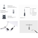 Sterling silver 925 Chinese Tower, travel bracelet pendant
