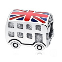 Sterling silver 925 London Doubledecker bus, travel bracelet bead