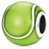 Charm Sterling silver 925 Tennis ball, bead on bracelet sport