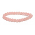 Rosemary matt bracelet elastic natural stone, ball 6 mm / 16 - 17 cm, love stone