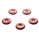 Jasper red Donut natural stone 30 mm, full care stone