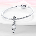 Charm Sterling silver 925 Marvel Guardians of the Galaxy, I am Groott, bracelet pendant