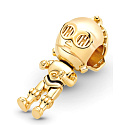 Charm Sterling silver 925 Marvel Star Wars C-3PO, bracelet bead