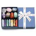 7 chakras set of 14 pieces box energetic - symbol