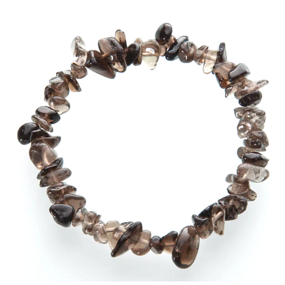 Zahneda bracelet elastic chopped natural stone 19 cm, stone realization of dreams
