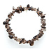 Zahneda bracelet elastic chopped natural stone 19 cm, stone realization of dreams