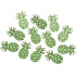Pineapple wooden green 4 cm, 12 pieces