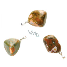 Ryolit Troml pendant natural stone, 2,2-3 cm, 1 piece, stone of clear consciousness Ryolit Troml pendant natural stone, 2,2-3 cm, 1 piece, stone of clear consciousness