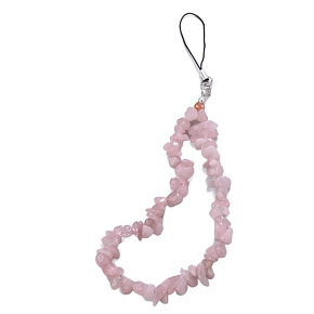 Růženin přívěšek na mobil sekaný kamínek obvod 26,5 cm, kámen lásky Růženin přívěšek na mobil sekaný kamínek obvod 26,5 cm, kámen lásky