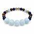 Bracelet with a story – Wherever life takes you, natural minerals, 8 mm bead / wrist 16–18 cm