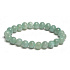 Smaragd African bracelet elastic natural stone, ball 6- 6,8 mm / 16 - 17 cm, royal stone