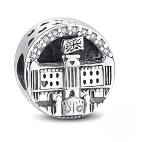 Sterling silver 925 London holiday, travel bracelet bead Sterling silver 925 London holiday, travel bracelet bead