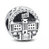 Sterling silver 925 London holiday, travel bracelet bead