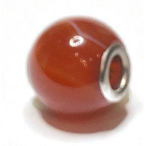 Jasper red pendant round natural stone 14 mm, hole 4,2 mm 1 piece, full care stone Jasper red pendant round natural stone 14 mm, hole 4,2 mm 1 piece, full care stone