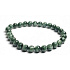 Serafinite bracelet elastic natural stone, ball 7 mm / 16 - 17 cm, angel stone