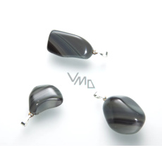 Obsidian Rainbow Trommel Pendant natural stone, 2,2 - 3 cm, 1 piece, stone of salvation Obsidian Rainbow Trommel Pendant natural stone, 2,2 - 3 cm, 1 piece, stone of salvation