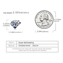 Sterling silver 925 Super Dad, bead on bracelet family