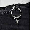 Charm Sterling silver 925 Magic Dragon, bracelet pendant, film