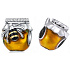 Charm Sterling silver 925 Honey and bee, bead on bracelet animal