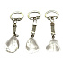 Crystal keychain Tumbled pendant natural stone, stone of stones