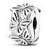 Charm Sterling silver 925 Butterfly poetry, stopper, clip bead on bracelet animal