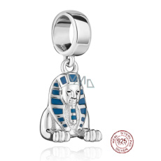 Charm Sterling silver 925 Egyptian Sphinx, travel bracelet pendant Charm Sterling silver 925 Egyptian Sphinx, travel bracelet pendant
