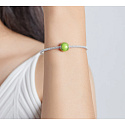 Charm Sterling silver 925 Tennis ball, bead on bracelet sport