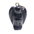 Goldstone blue Avanturine Angel Guardian Pendant hand cut 1,7 cm 1 piece, stone of ambition