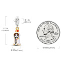 Sterling silver 925 Religious Magic - Hijab, bracelet pendant