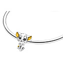 Charm Sterling silver 925 Disney Lion King - Simba, bead for bracelet movie