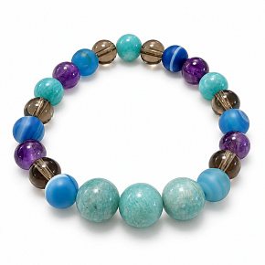 Bracelet with a story – I’m here for you, natural minerals, 8 mm bead / wrist 14–15 cm Bracelet with a story – I’m here for you, natural minerals, 8 mm bead / wrist 14–15 cm