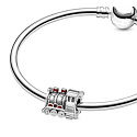 Sterling silver 925 Harry Potter - Hogwarts Express, bracelet bead