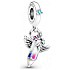 Sterling silver 925 Crayon - dreams of the future, bracelet pendant symbol