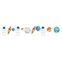 Paper garland Universe 15 x 25 cm