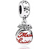 Sterling silver 925 Beautiful Christmas - flask, bracelet pendant Christmas