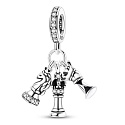 Charm Chess – king, queen and rook | Bracelet pendant, symbol of strategy and victory, interests