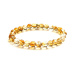Citrine bracelet elastic natural stone, ball 6 mm / 16 - 17 cm, AA quality, stone of abundance, success