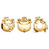 Charm Sterling silver 925 Sheep or Goat is the eighth animal in the 12-year cycle of the Chinese zodiac sign, bead for bracelet