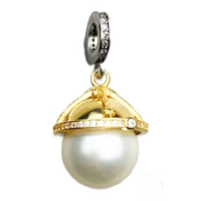 Charm Sterling silver 925 Planet, lobster clasp bracelet pendant universe